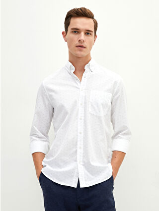 White Printed