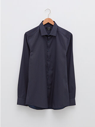 Navy Printed