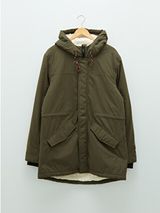 XSIDE Standart Kalıp Kapüşonlu Erkek Parka - W12644Z8-J2L | LC Waikiki