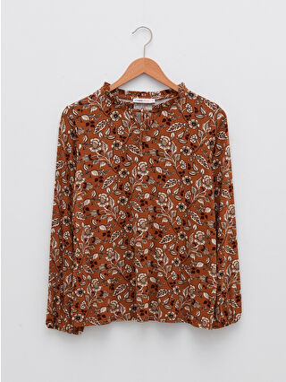 Koyu Sarı Baskılı