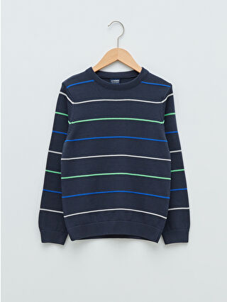 Navy Striped