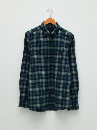Indigo Checked