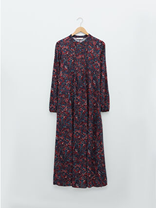 لون بوردو خفيف مطبوع