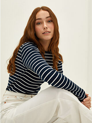 Navy Striped