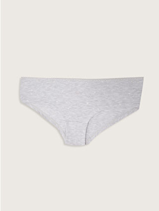 Grey Melange Printed