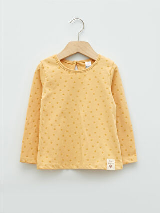 Pastel Yellow Printed