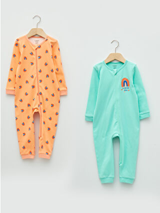 Uçuk Mercan Baskılı