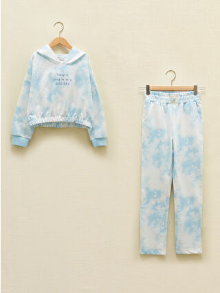 Light Blue Printed