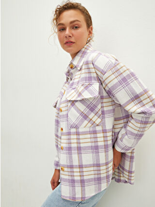 Lilac Checked