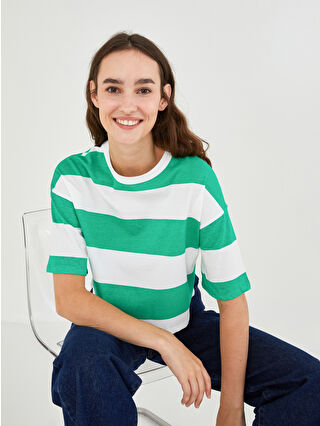 Nane Yeşili Çizgili