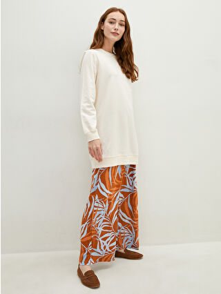 Yanık Turuncu Baskılı