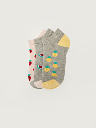 Açık Pembe Baskılı