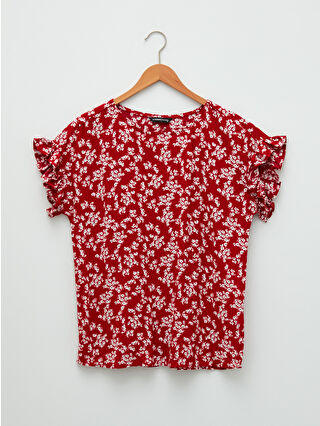 Red Printed