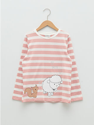 Dull Pink Printed
