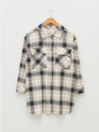 Beige Checked