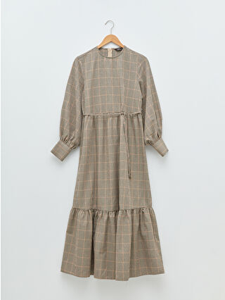 Koyu Kahverengi Ekoseli