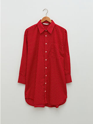 Mat Kırmızı Baskılı