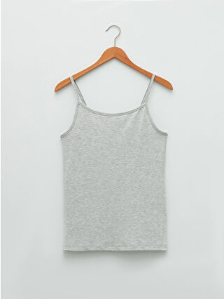 Grey Melange Printed