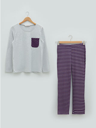 Dull Purple Striped