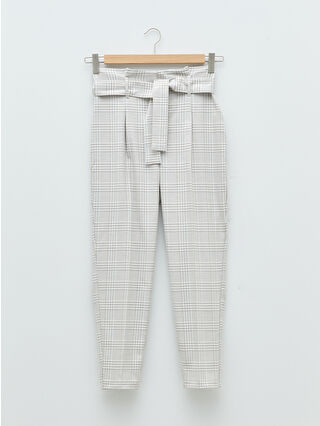 Light Beige Checked