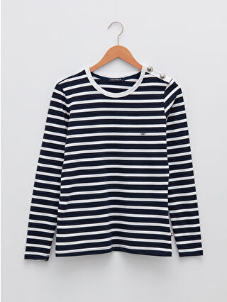 Navy Striped