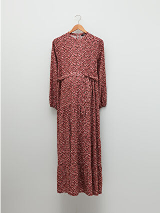 Koyu Gülkurusu Baskılı