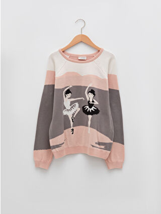 Açık Pembe Jakarlı