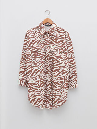Brown Printed