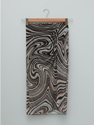 Brown Printed