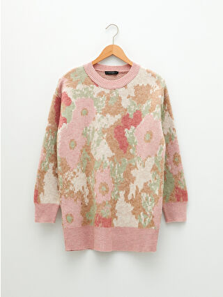 Pink Jacquard