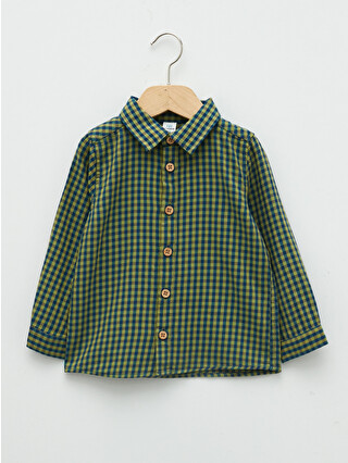 Olive Green Checked