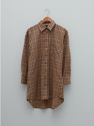 Koyu Kahverengi Ekoseli