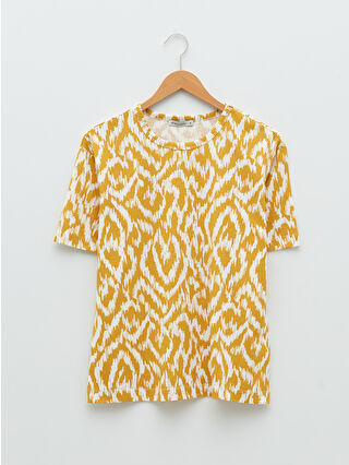 Mustard Yellow Printed