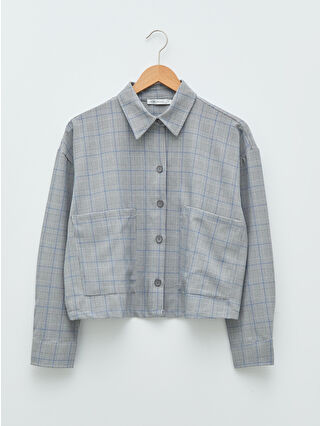 Blue Checked