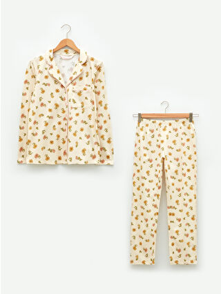 Cream Printed