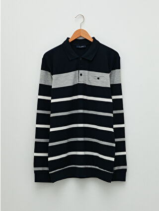 Navy Striped