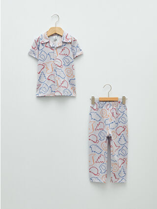 Gri Melanj Baskılı