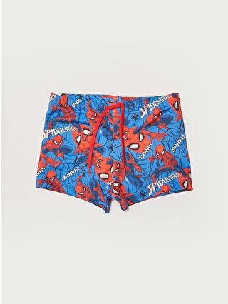 لون أزرق باهت مطبوع