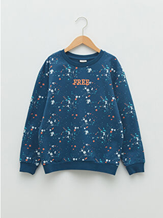 Koyu Petrol Baskılı