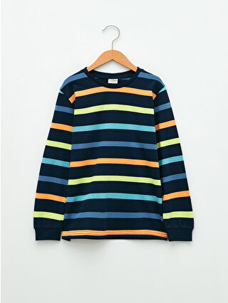 Navy Striped