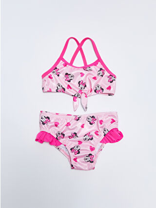 لون وردي نيون مطبوع