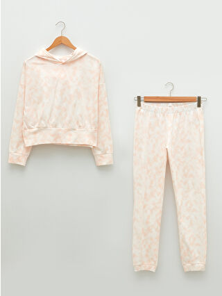 Açık Bej Baskılı