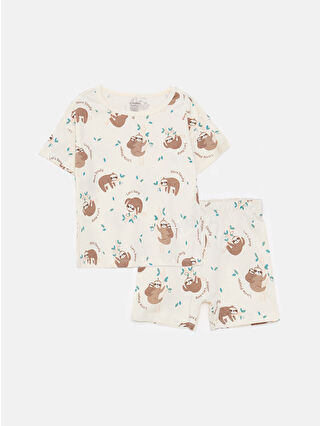 Cream Printed