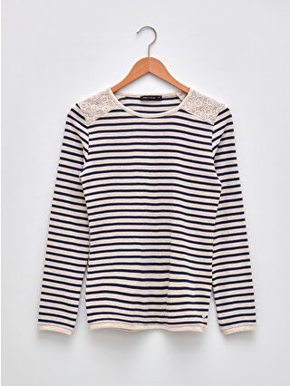 Navy Striped