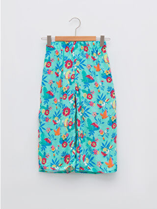 Açık Yeşil Baskılı