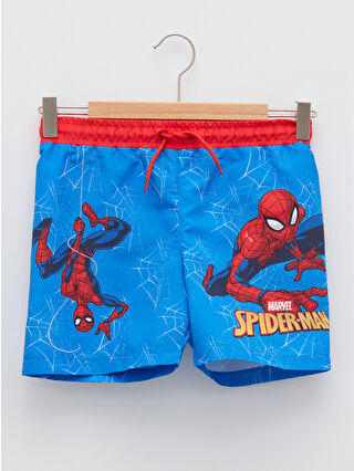 لون أزرق باهت مطبوع