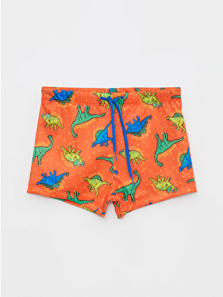 لون برتقالي ساطع مطبوع