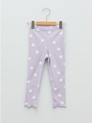 Açık Mor Baskılı