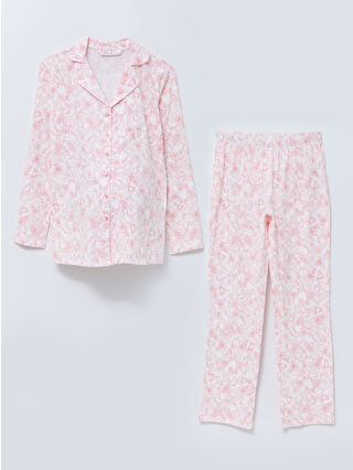 Açık Pembe Baskılı