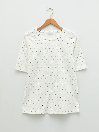 White Printed